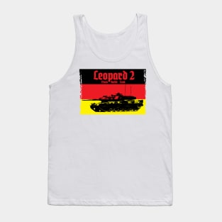 Leopard 2 Main Battle Tank Tank Top